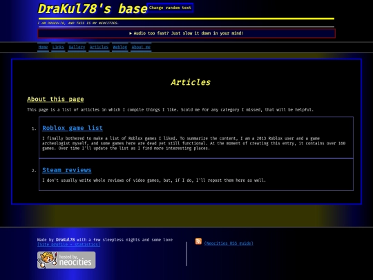articles screenshot