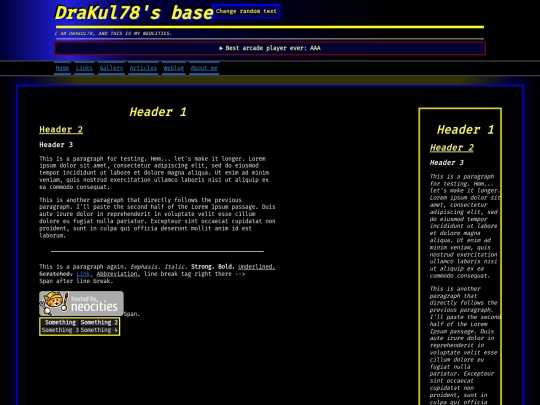 csstest screenshot