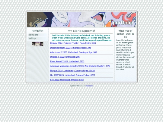 writing screenshot