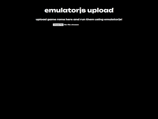 emulator screenshot