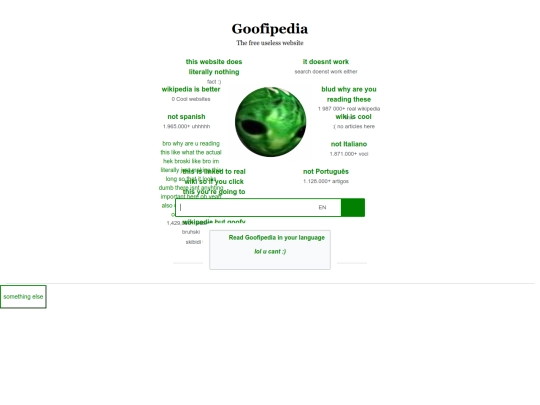 goofipedia screenshot