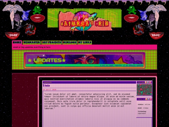 siteupdates screenshot