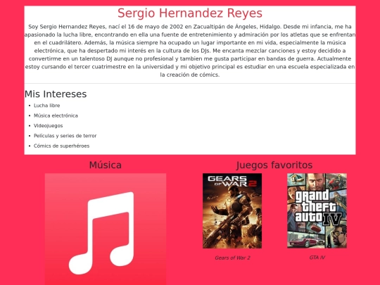 Biografia screenshot