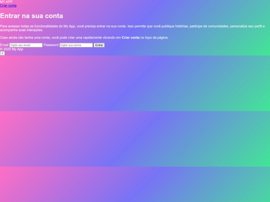 login screenshot