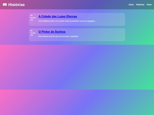 stories screenshot