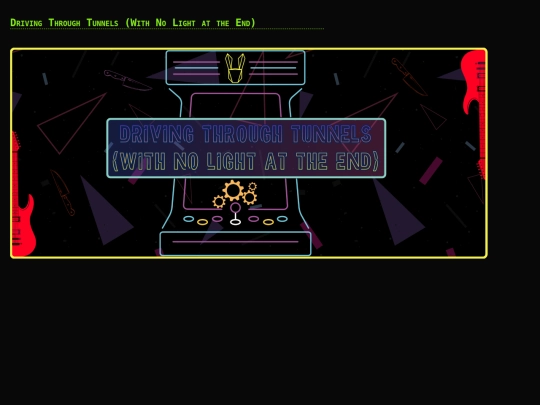 drivingthroughtunnels/home screenshot