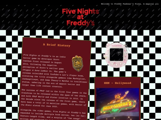 shrines/fnaf screenshot