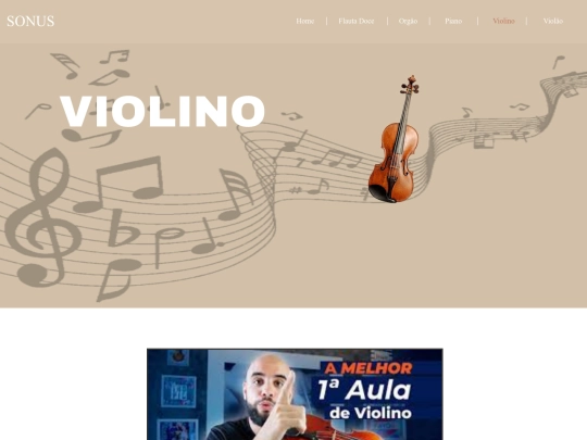 violino screenshot