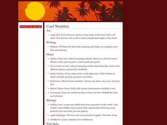 websites screenshot