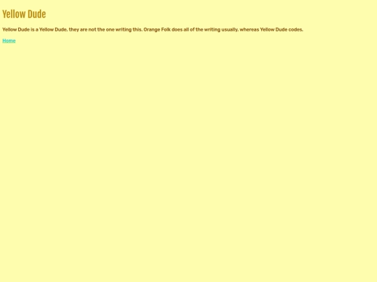 yellowdude screenshot