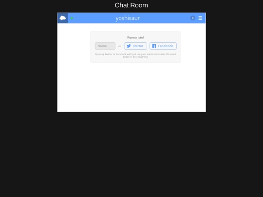 chatroom screenshot