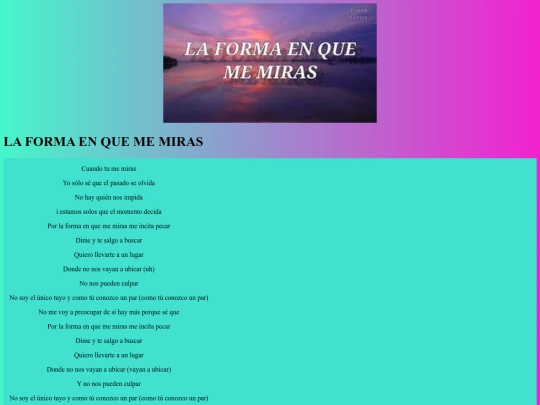 HTML.LA FORMA EN Q ME MIRAS html screenshot
