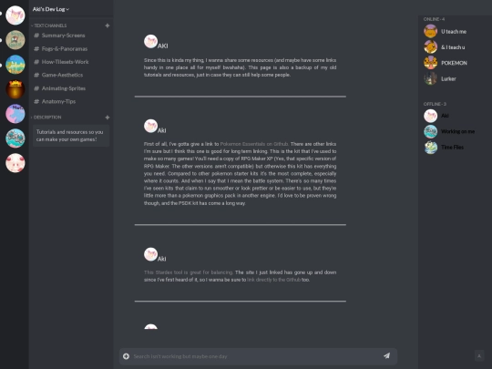 tutorials screenshot
