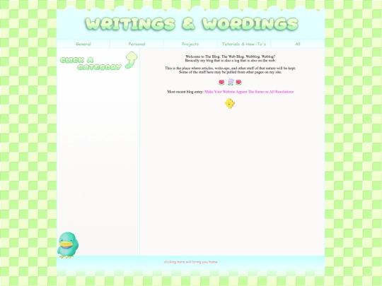 blogs screenshot