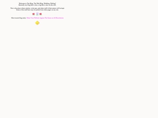 blogs/initial screenshot