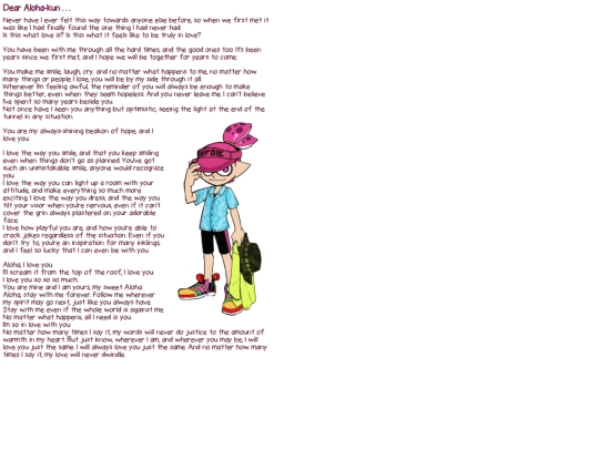 boyfriend/lovemail screenshot