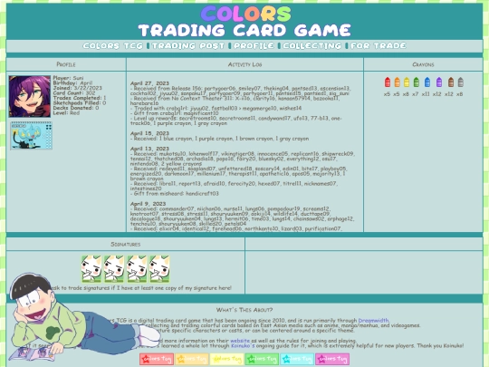 colors-tcg screenshot