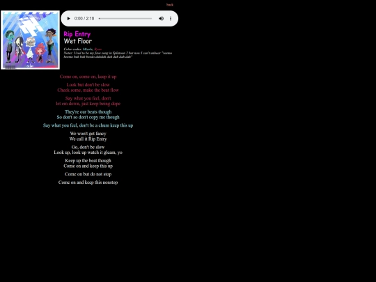 shrines/splatoon/lyrics/ripentry screenshot