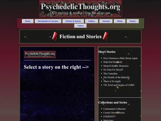 Webpages/fiction_stories/fiction_stories_page screenshot