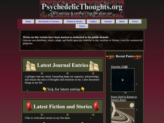 Webpages/home screenshot