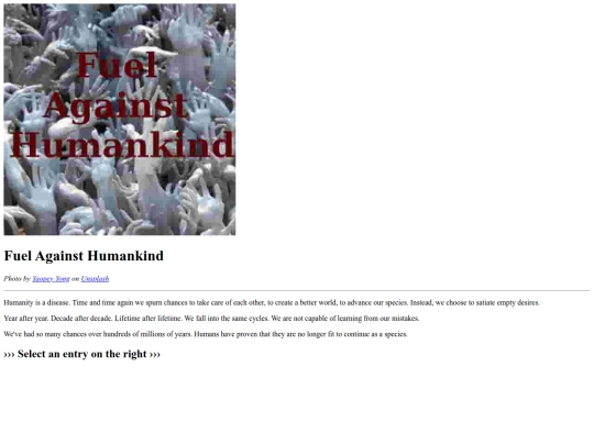 Webpages/poetry/Fuel_Against_Humankind/fah_cover screenshot