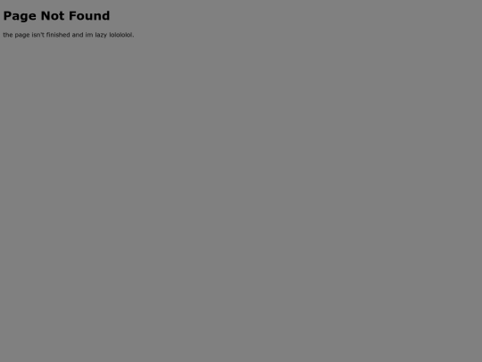 not_found screenshot