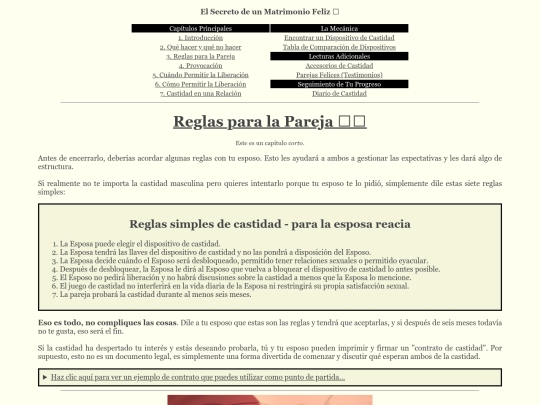 rules screenshot
