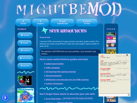 resources screenshot