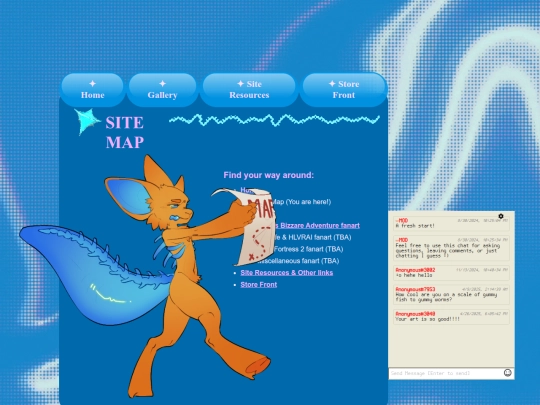 sitemap screenshot
