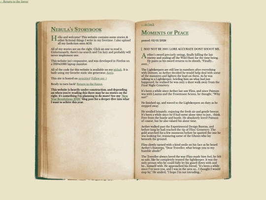 story/moments-of-peace screenshot