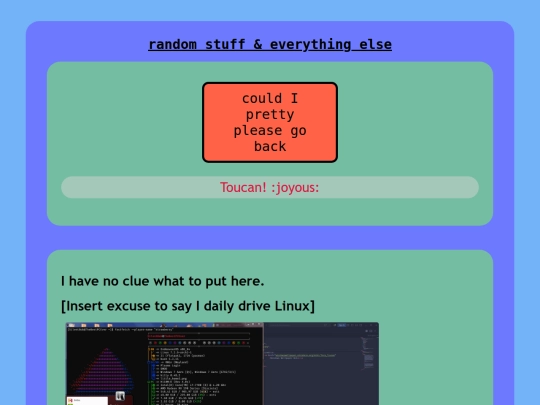 misc/stuff screenshot