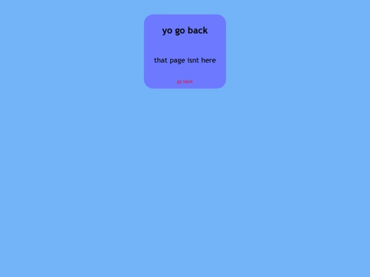 not_found screenshot