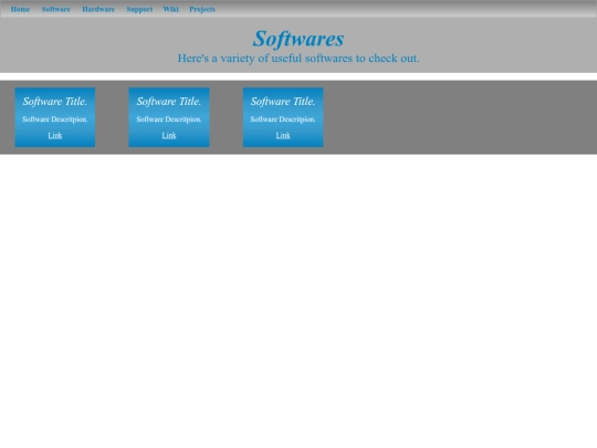 softwares screenshot