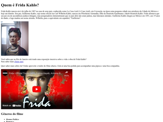 Frida/home screenshot