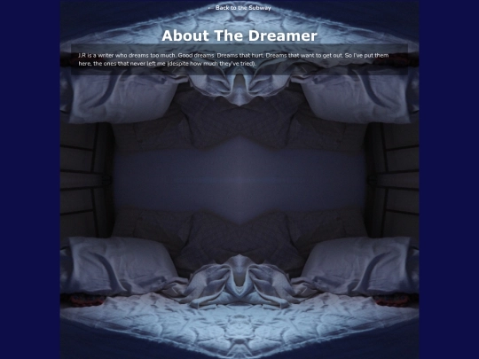pages/aboutthedreamer screenshot