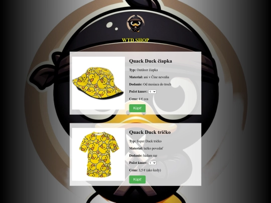 obchod screenshot