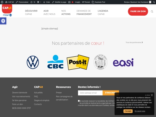 A11Y-page-sitemap screenshot