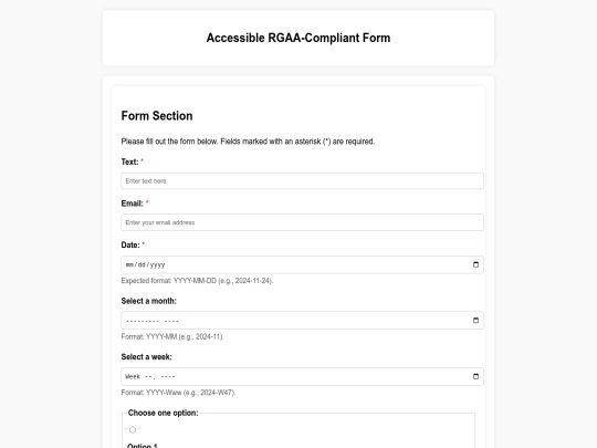 accessiform screenshot