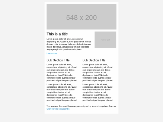 mail-foundation/newsletter-2 screenshot