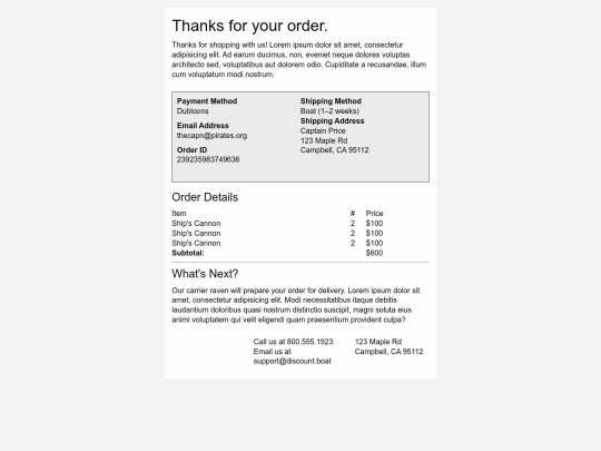 mail-foundation/order screenshot