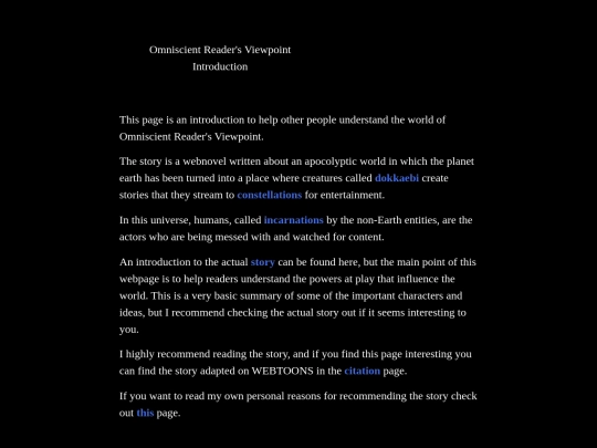 Omniscient Reader_s Viewpoint screenshot