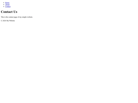 contact screenshot