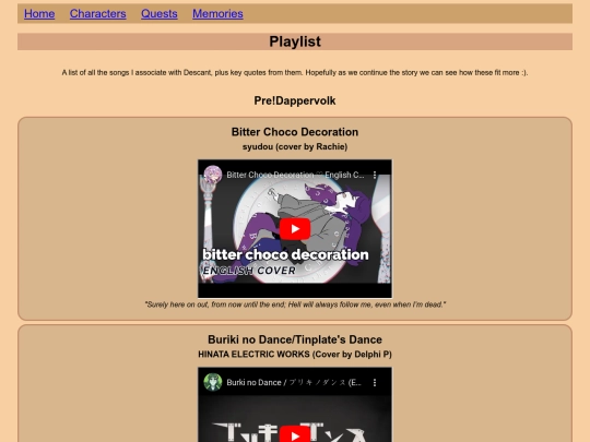 playlist screenshot