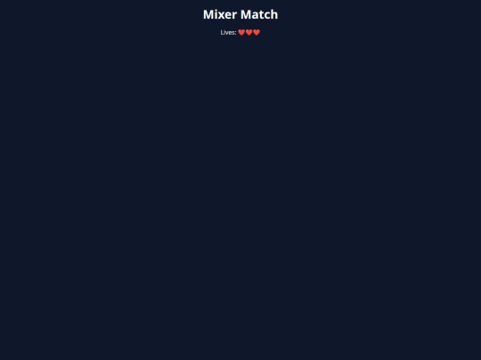 Mixer Match screenshot