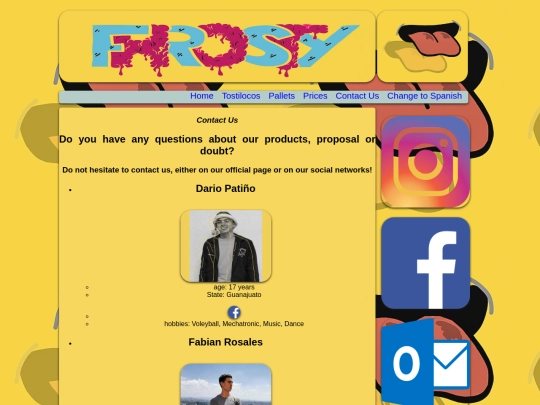 pag web/contactanosingles screenshot