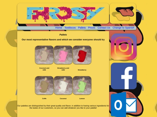 pag web/paletasingles screenshot