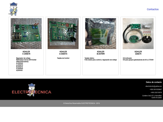 tarjetas screenshot