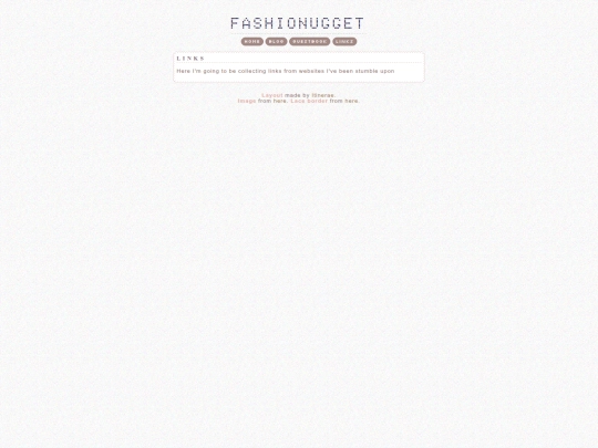 links screenshot