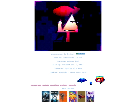 bio screenshot