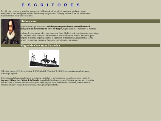 escritores screenshot